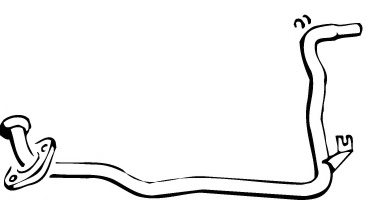 WALKER 14263 Exhaust Pipe
